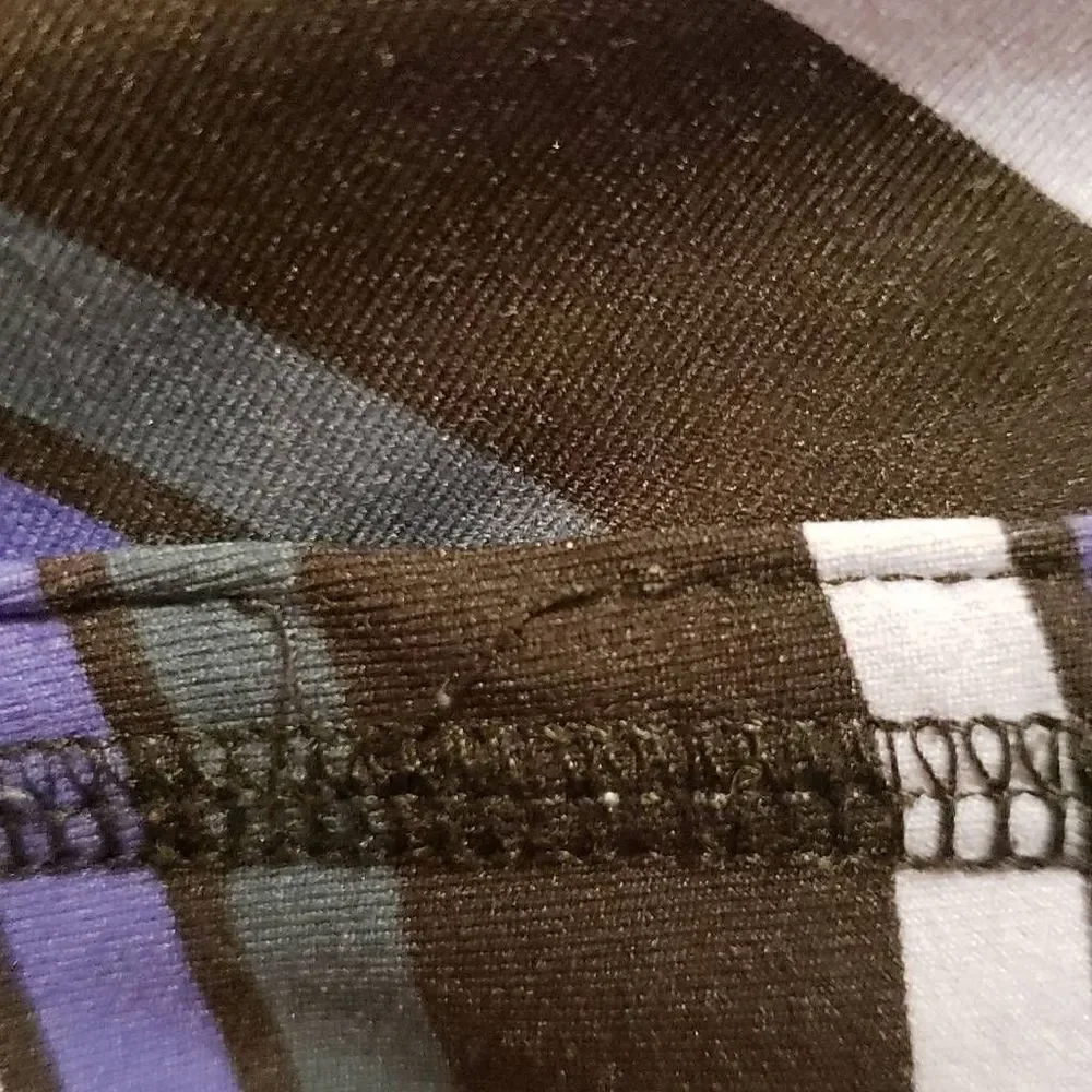 Free People Movement Womens Striped Infinity Cutout  Leggings‎ Size Medium